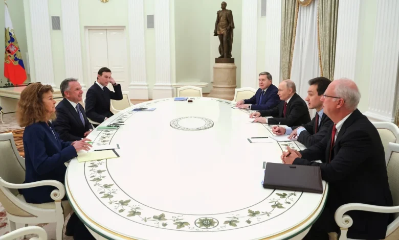 Putin says he can't accept some points in U.S. proposal to end Ukraine war : NPR