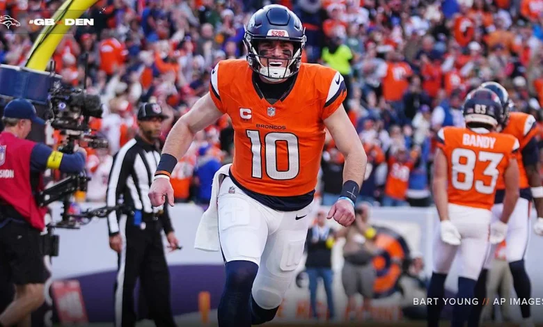 QB Bo Nix tosses 4 touchdowns in stellar performance vs. Packers