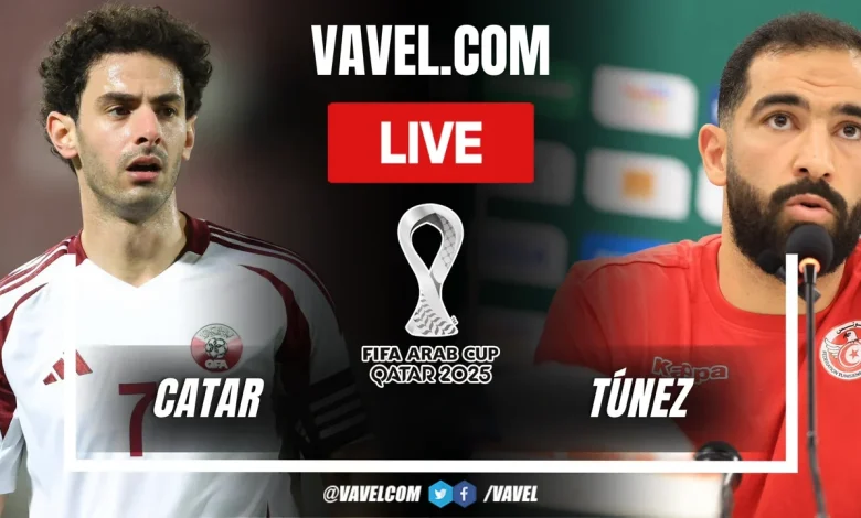 Qatar vs Tunisia LIVE Score Updates in 2025 FIFA Arab Cup Match