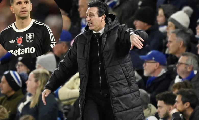 Qué dijo Unai Emery del problema físico del Dibu Martínez