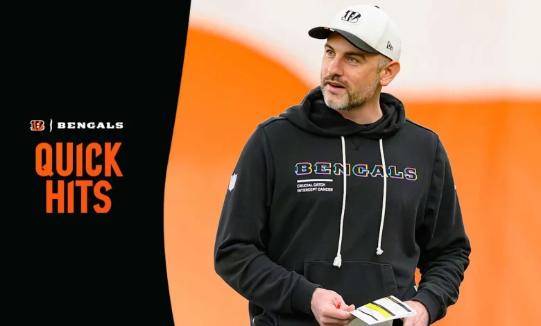 Quick Hits | Zac Taylor's O-Line "Playing The Best Since I've Been Here," Has Myles To Go; Age of Amarius