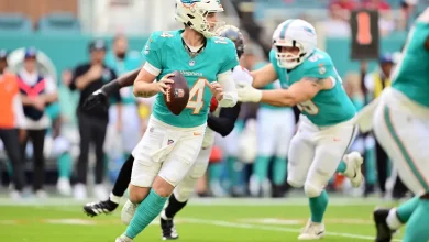 Quinn Ewers' first NFL TD pass is record play for this year's Dolphins