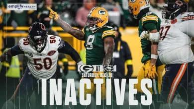 RB Josh Jacobs, WR Christian Watson both active for Green Bay