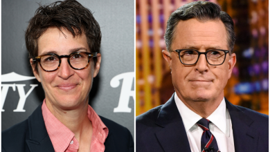 Rachel Maddow Urges Paramount to Reverse Stephen Colbert Firing