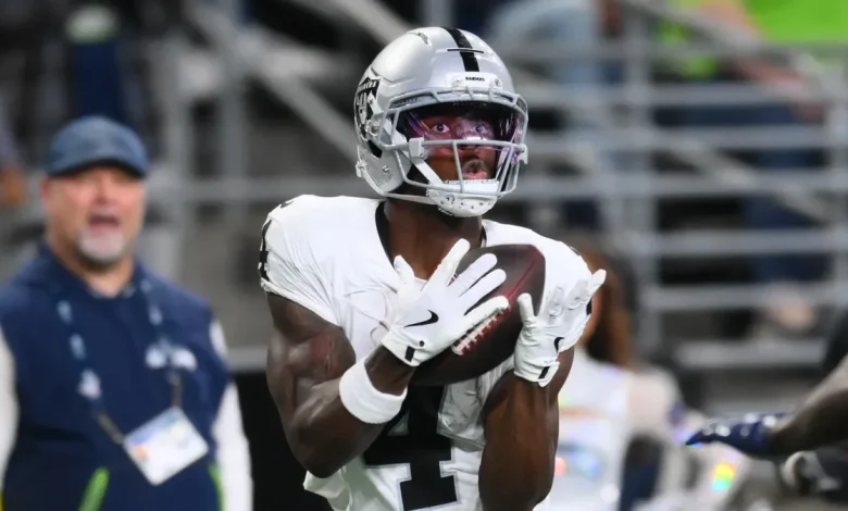 Raiders call up help at wide receiver vs Broncos