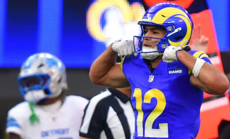 Rams' Puka Nacua exits vs. Lions due to cramping