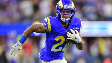 Rams RB Blake Corum exits early vs. Falcons with injury