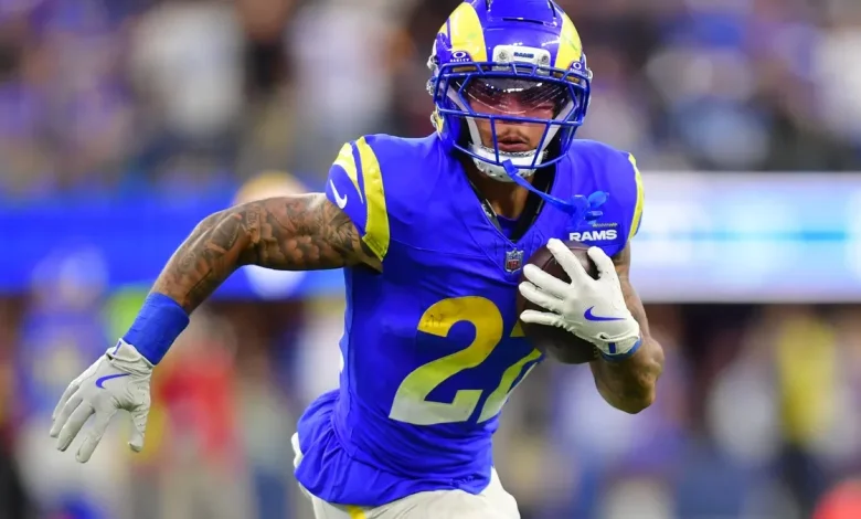 Rams RB Blake Corum exits early vs. Falcons with injury