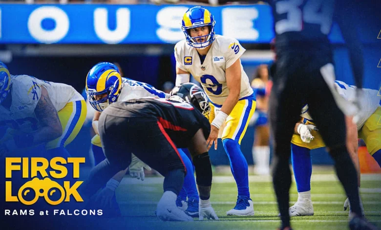 Rams head to Atlanta for Monday Night Football showdown with Falcons