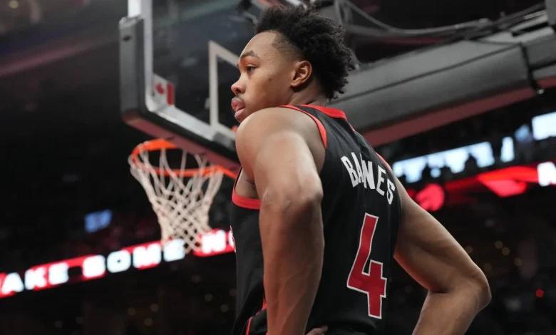 Raptors' Barnes recognized for providing winning defensive plays