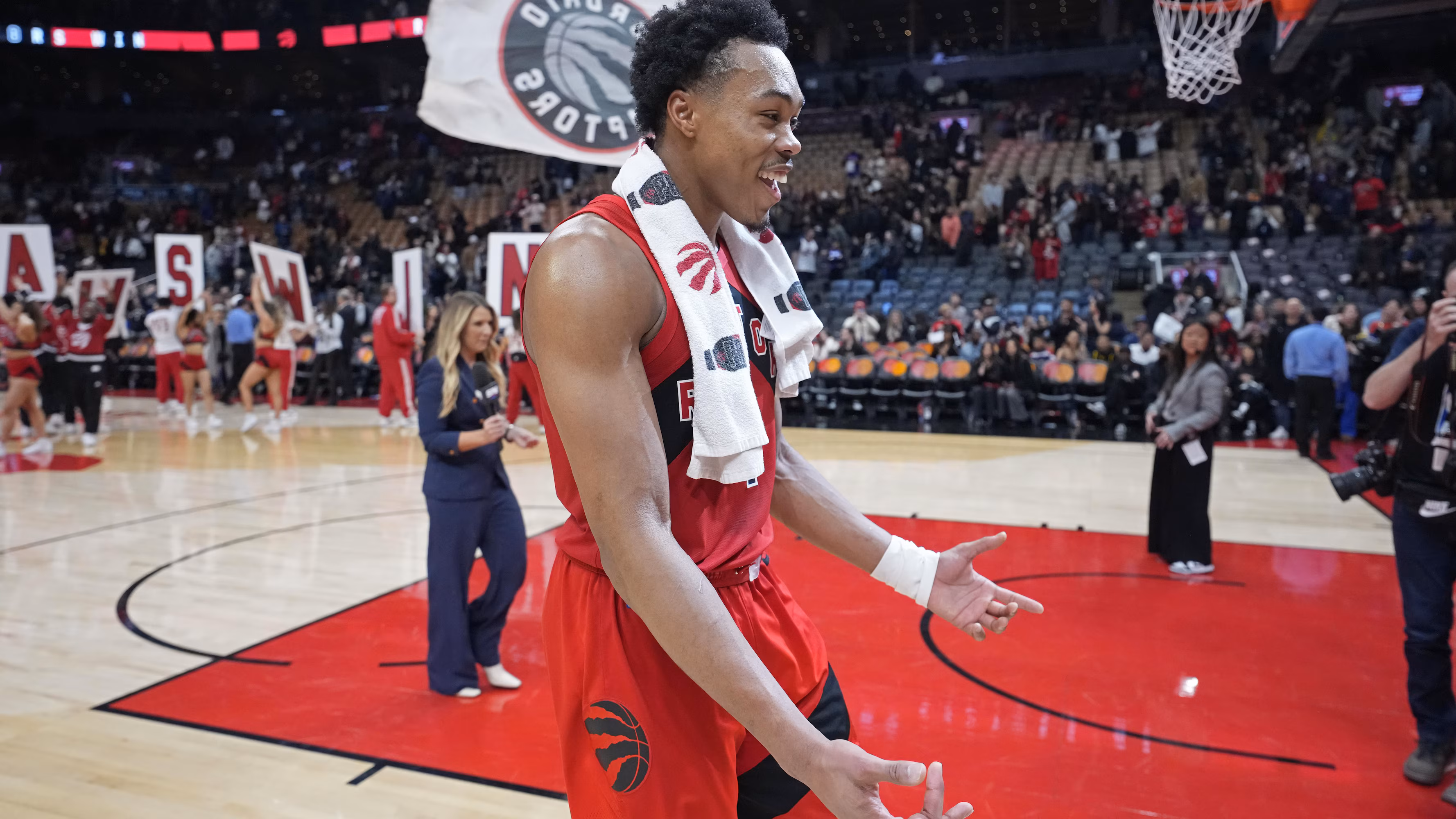 Raptors' Scottie Barnes Joins Historic NBA Triple-Double Club With 25 Rebounds