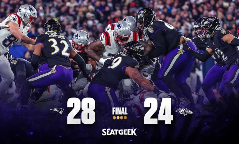 Ravens Drop Primetime Heartbreaker to Patriots
