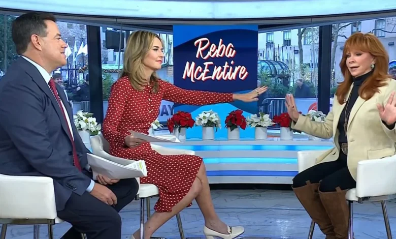 Reba McEntire Corrects Savannah Guthrie Over Rex Linn Relationship Status