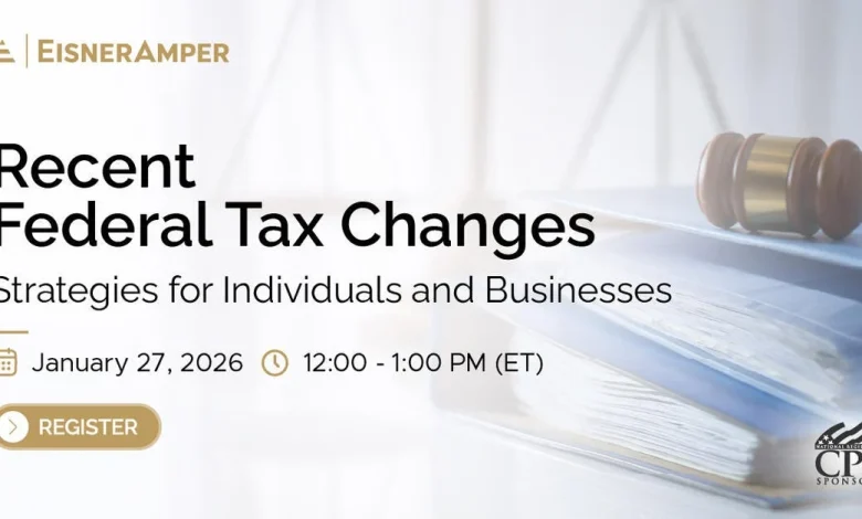 Recent Federal Tax Changes | Strategies for Individuals and Businesses