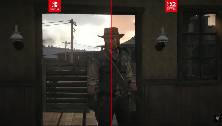 Red Dead Redemption "Switch 1 Vs. Switch 2" comparison