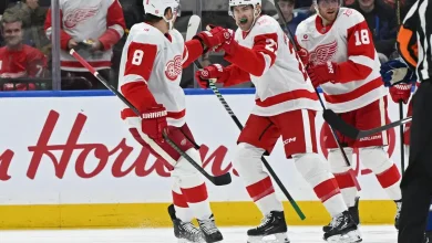 Red Wings' James van Riemsdyk Sets New Career Milestone vs. Canucks