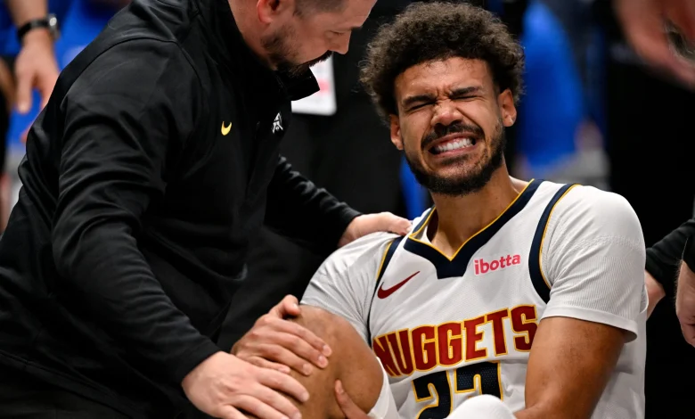 Report: Nuggets forward Cameron Johnson avoids major knee injury