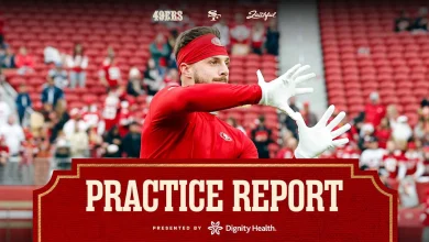 Ricky Pearsall OUT vs. Colts, Nick Martin Placed on IR; Injury Report Ahead of #SFvsIND