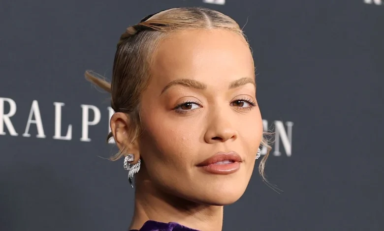 Rita Ora dons her most plunging dress to date for lavish red carpet occasion