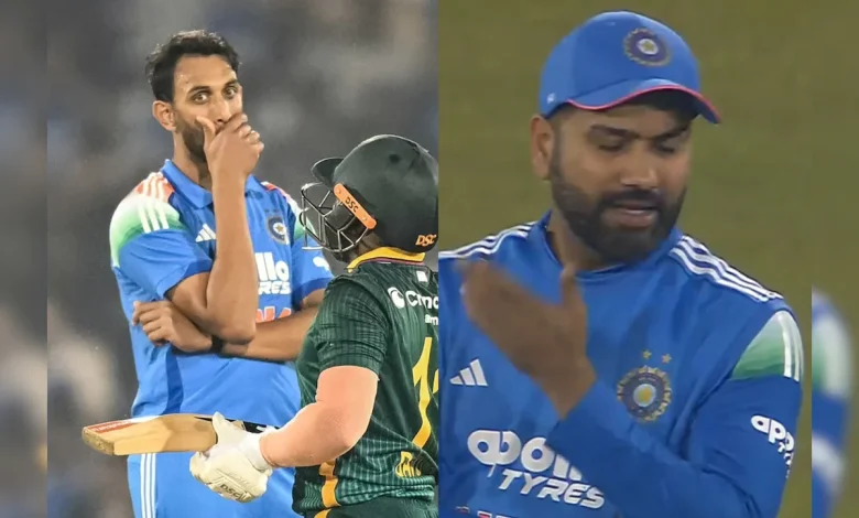 Rohit Sharma Loses Cool, Delivers Angry Lecture To Prasidh Krishna After Poor Bowling In 2nd ODI