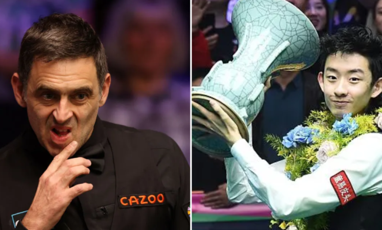 Ronnie O'Sullivan reveals how he helped Wu Yize to breakthrough title win