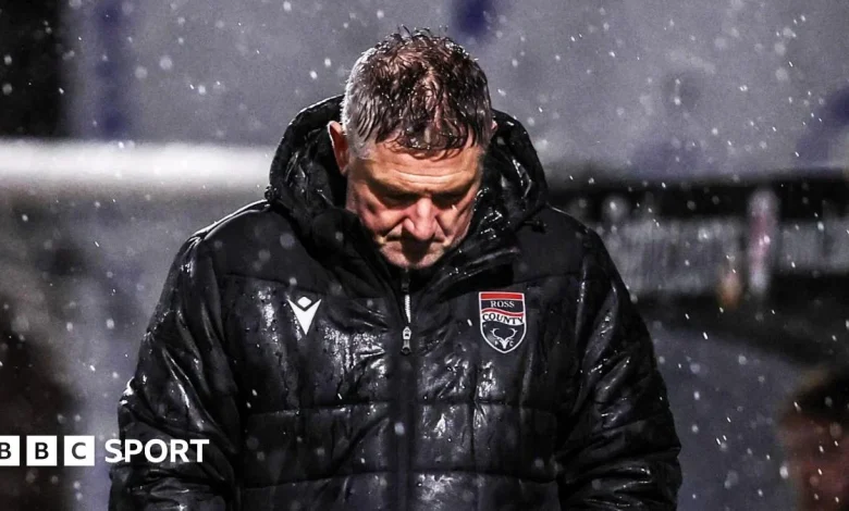 Ross County part ways with Tony Docherty after 6-0 loss