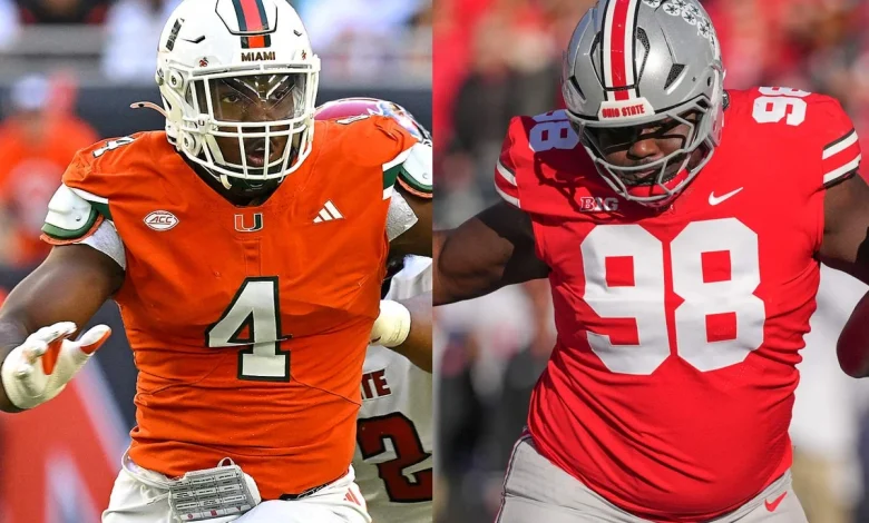 Rueben Bain Jr., other 2026 NFL Draft prospects to know in Miami-Ohio State Playoff game
