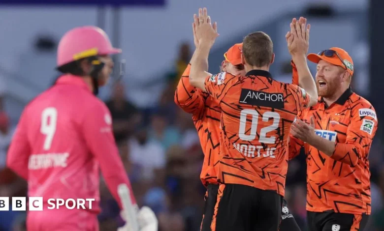 SA20 results: Paarl Royals bowled out for record low score of 49 in Eastern Cape Sunrisers defeat