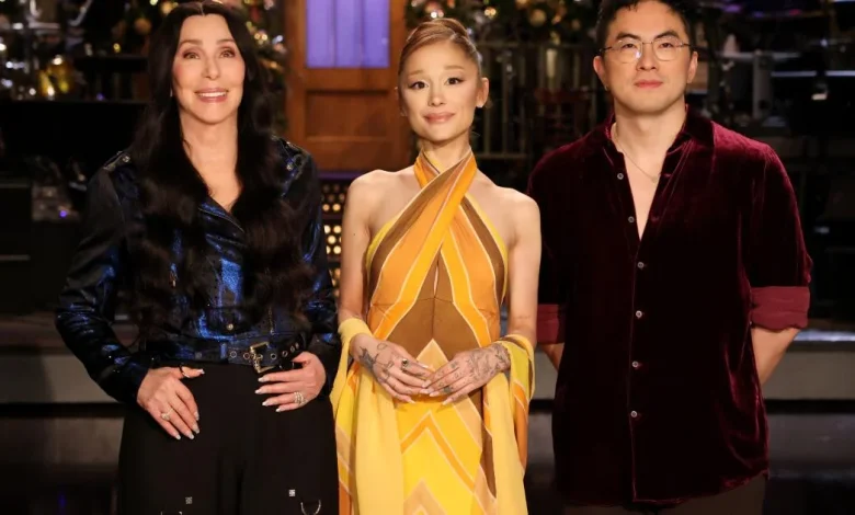 'SNL' recap: Bowen Yang says goodbye with help from Ariana Grande