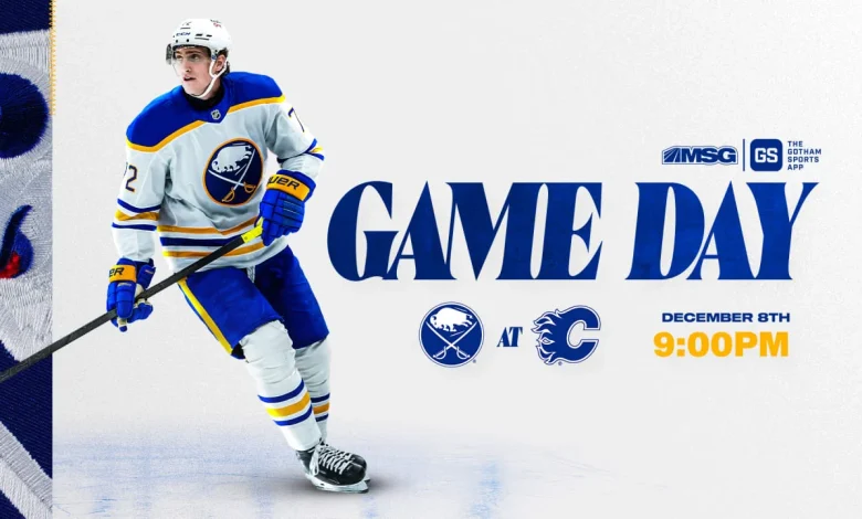 Sabres at Flames | How to watch, lineup notes, and storylines