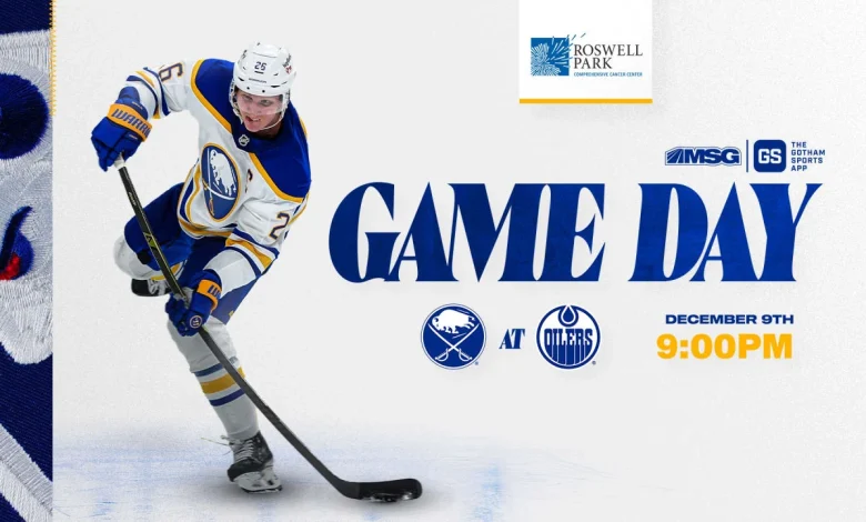 Sabres at Oilers | How to watch, lineup notes, and storylines