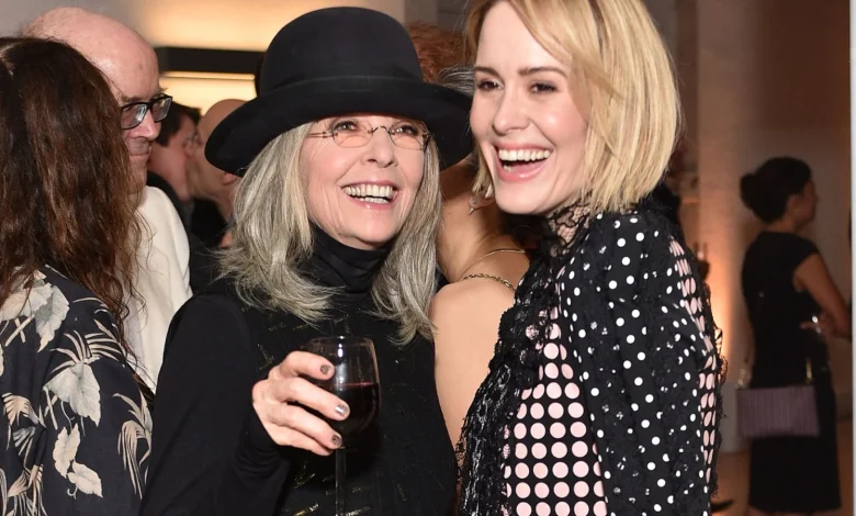Sarah Paulson Honors Diane Keaton By Sharing Hilarious Text Messages