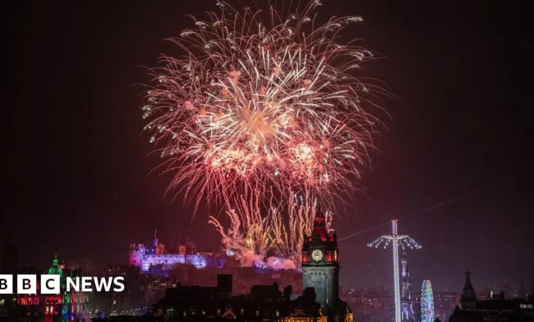 Scotland counts down to 2026 as weather warning kicks off the new year
