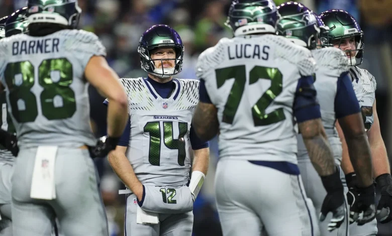 Seahawks are the betting favorites in a four-team race for NFC No. 1 seed