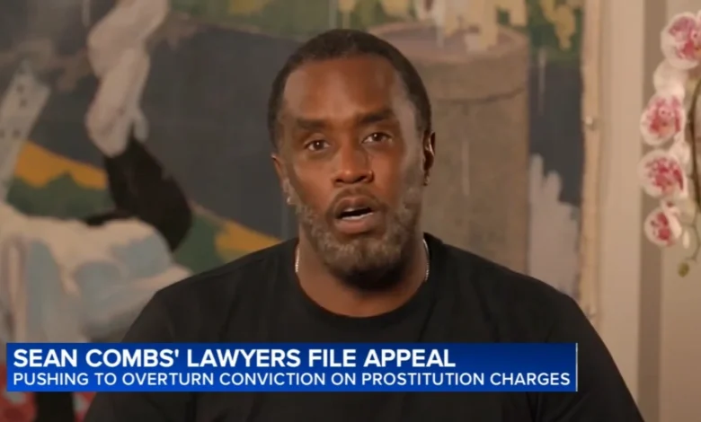 Sean 'Diddy' Combs seeks immediate release from prison in New York appeals argument