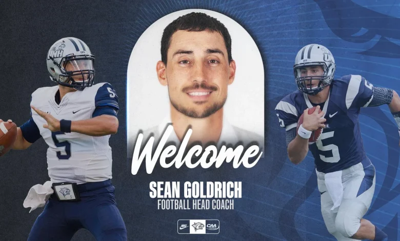 Sean Goldrich '15 Named UNH Head Football Coach