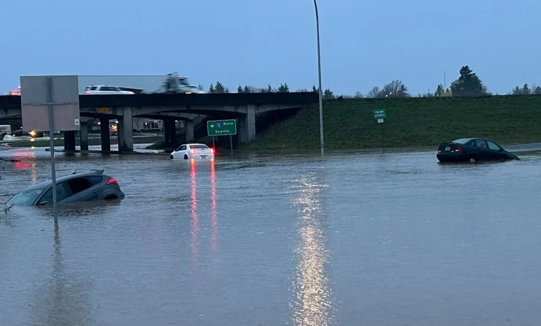 Second atmospheric river looms as western Washington battles widespread flooding