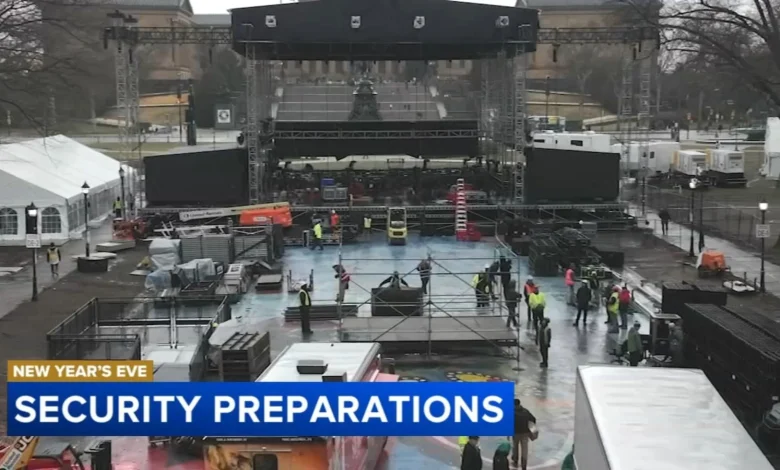 Security is top of mind ahead of New Year's Eve concert and fireworks in Philadelphia