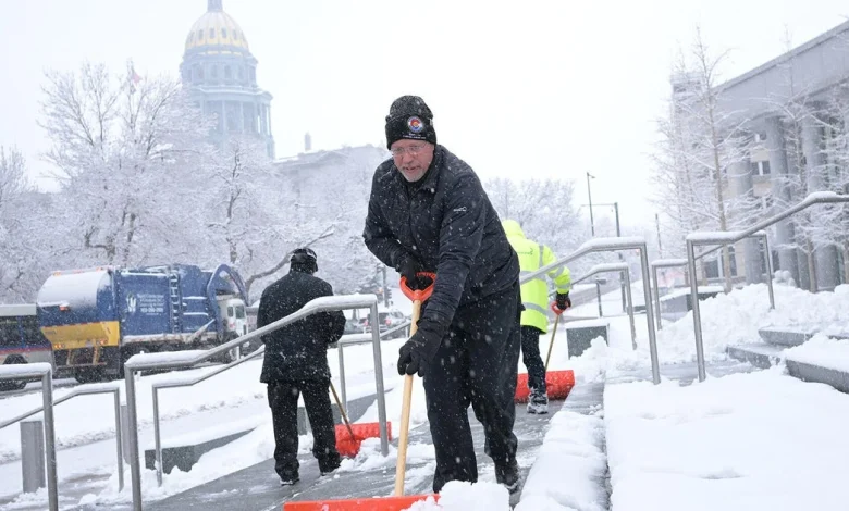 See how much snow fell in Colorado and parts of the Denver area during Wednesday's storm
