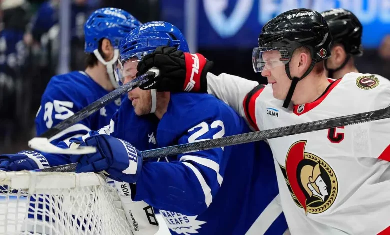 Senators no longer the little brother in Battle of Ontario rivalry with Maple Leafs