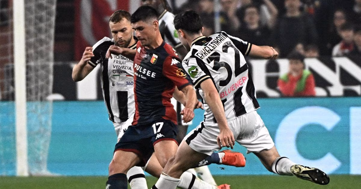 Serie A, in campo Udinese-Genoa: Ekkelenkamp e Vitinha titolari - Udinese-Genoa, la cronaca testuale