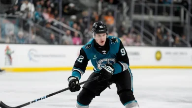 Sharks recall forwards Igor Chernyshov, Ethan Cardwell from San Jose Barracuda 