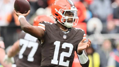 Shedeur Sanders’ 1st home start wrecked by turnovers and mistakes as Browns lose 26-8 to 49ers, fall to 3-9