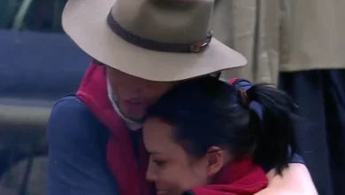Shona McGarty bursts into tears over 'love interest' Aitch's shock exit before I'm A Celebrity finale
