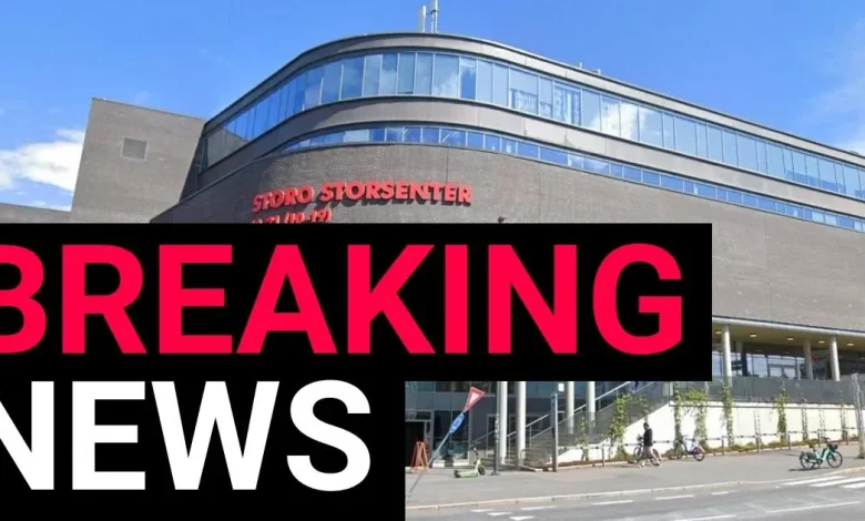 Shopping centre evacuated after gunman opens fire in Oslo