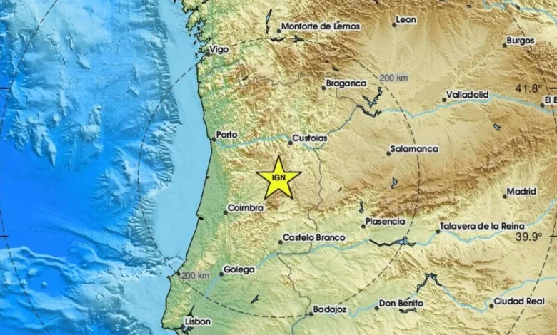 Sismo moderado sentido no Centro e Norte de Portugal