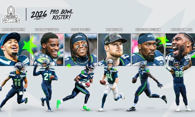 Six Seahawks Selected To 2026 Pro Bowl Games