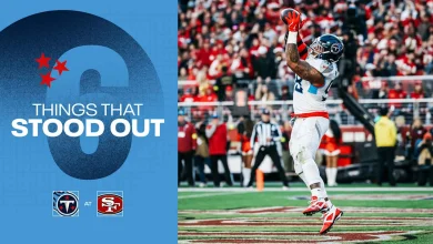 Six Things That Stood Out for the Titans in Sunday' Loss to the 49ers