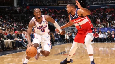 Sixers look to stay above .500 as they host Wizards