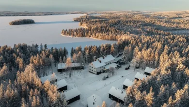 Skýra Retreat is a new wellness getaway, hidden within Finnish Lapland